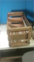 Vintage wooden America's best cantaloupe crate