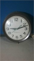 General Electric Brown electric wall clock
