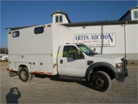 2009 Ford F550 canopy truck  - VUT