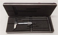 Starrett No. 440 Depth Gauge Micrometer in Case w