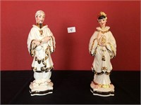 Asian Man & Woman Figurines