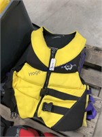 Life jackets-2 Adult snap front,1 Men XL zip front
