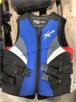 Life jackets--Men M, Adult XXL, both zip front