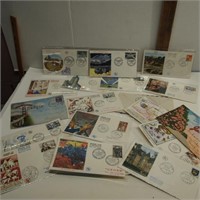 Post Card and Stamp Selection
