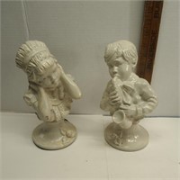 Girl and Boy Figurine/Music Hurts Her Ears
