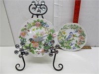 Decorative Plates and Plate Stand