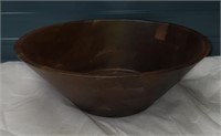 Large Walnut Wood Bowl Nice