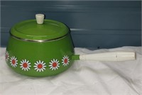 Vintage Green Pot