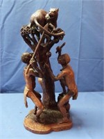 African Wooden Sculpture - Escultura Africana em M