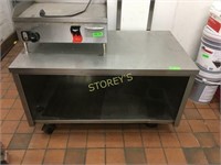 48" Mobile All S/S Equipment Stand