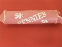 MEMEORIAL COPPER PENNY ROLL