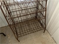 Vintage Advertising Display Rack