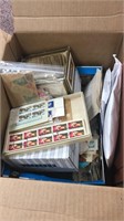 US Stamps Accumulation Bankers Box of 20th century