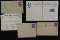 Seychelles Stamps 7 Mint Postal Stationery items &