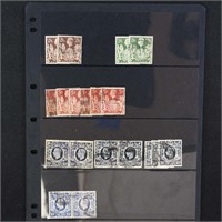 Great Britain Stamps KG VI Hi Values Used CV $495+