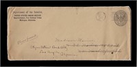US Stamps Indian Service Official Envelope