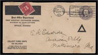 US Stamps Division of Dead Letter 1924 Cover