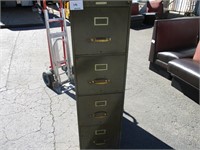 Four Tier Filing Cabinet (52" x 15" x 29")