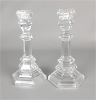 Pair of Tiffany Candlestick Holders