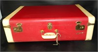 Vintage Red Suitcase