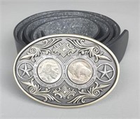 Coins of the Wild West Belt Buckle Collection