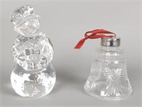 2 Piece Waterford Crystal Holiday Collection