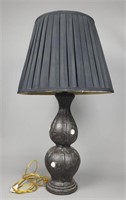 Vintage Brown Dot Lamp