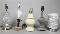 5 Piece Small Lamp Collection