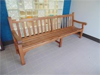 Wooden Bench (~8'L)