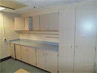 Row of Upper & Lower Cabinets