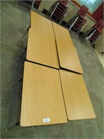 (6) School Desks w/ Lift Tops from Room #502