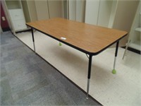 5'x2-1/2' Work Table from Room #502