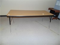 6'x2-1/2' Work Table w/ Adjustable Legs