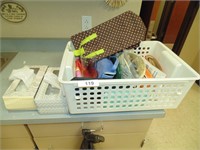 Plastic Tote w/ Cosmetic Bags from Room #509