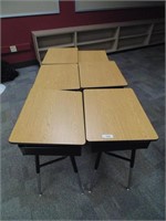 (6) Adjustable Height School Desks from Room #506
