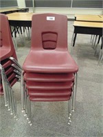 (5) 26" School Chairs from Room #501
