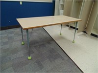 5'x2-1/2' Work Table from Room #501
