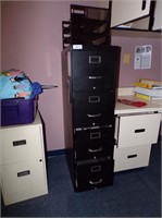 4 Drawer Metal Filing Cabinet & Trays