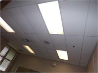 Ceiling Tile & (6) Light Fixtures