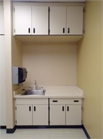 Upper & Lower Cabinets, Soap & Towel Dispenser