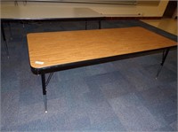 6 Ft Adjustable Rectangle Table
