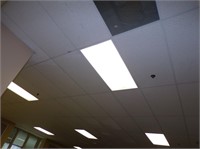 Ceiling Tile & (10) Light Fixtures