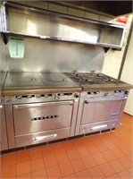 Garland Commercial Stove w/ Double Oven & SS Shelf
