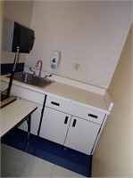 Base Cabinet w/ Soap & Towel Dispenser