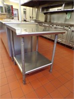 Union Label Stainless Steel Work Table