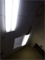 Ceiling Tile & (3) Lights