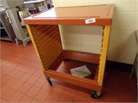 Plastic Cafeteria Cart