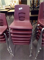 (6) Student Desk Chairs