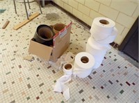 Toilet Paper & Baseboard Rubber (Adhesive)