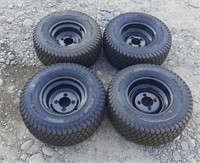 4 Small Tires w/ Rims